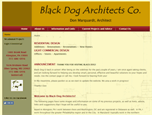 Tablet Screenshot of blackdogarchitects.com